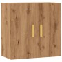 Engineered wood oak artisan wall cabinet 60x31x60 cm by , Lockers and storage cabinets - Ref: Foro24-857070, Price: 62,06 €, ...