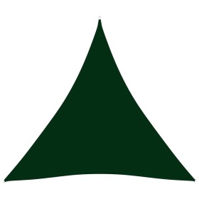 Toldo de vela triangular tela Oxford verde oscuro 4,5x4,5x4,5 m de vidaXL, Sombrillas - Ref: Foro24-135508, Precio: 37,99 €, ...