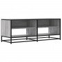 TV stand made of metal and Sonoma gray engineered wood, measuring 120.5x40x46 cm. by , TV Furniture - Ref: Foro24-848892, Pri...