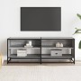 TV stand made of metal and Sonoma gray engineered wood, measuring 120.5x40x46 cm. by , TV Furniture - Ref: Foro24-848892, Pri...