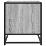 TV stand made of metal and Sonoma gray engineered wood, measuring 120.5x40x46 cm. by , TV Furniture - Ref: Foro24-848892, Pri...