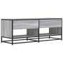 TV stand made of metal and Sonoma gray engineered wood, measuring 120.5x40x46 cm. by , TV Furniture - Ref: Foro24-848892, Pri...