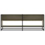 TV stand made of metal and Sonoma oak wood, measuring 120.5x40x46 cm. by , TV Furniture - Ref: Foro24-848890, Price: 92,99 €,...