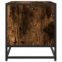 TV stand made of metal and smoked oak wood, measuring 91x40x46 cm. by , TV Furniture - Ref: Foro24-848886, Price: 65,85 €, Di...