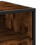 TV stand made of metal and smoked oak wood, measuring 91x40x46 cm. by , TV Furniture - Ref: Foro24-848886, Price: 65,85 €, Di...