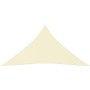 Triangular sail shade in cream Oxford fabric, 5x6x6 m. by vidaXL, Umbrellas - Ref: Foro24-135236, Price: 47,53 €, Discount: %