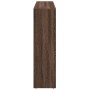 Divider bookcase 3 levels brown wood 137.5x29x103.5 cm by , Bookcases and shelves - Ref: Foro24-857982, Price: 94,11 €, Disco...