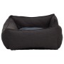 Cama de perro de felpa apariencia de lino gris oscuro de , Camas para perros - Ref: Foro24-171365, Precio: 44,89 €, Descuento: %