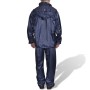 Chubasquero impermeable pantalón sudadera hombre azul marino XXL de , Trajes impermeables - Ref: Foro24-130188, Precio: 19,80...