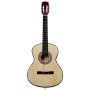 Klassische Gitarre für Anfänger aus schwarzem Lindenholz 3/4 36" von , Gitarren - Ref: Foro24-70114, Preis: 61,60 €, Rabatt: %