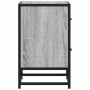 Mesita de noche madera de ingeniería gris Sonoma 40x31x50 cm de , Mesitas de noche - Ref: Foro24-848680, Precio: 57,40 €, Des...