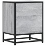 Mesita de noche madera de ingeniería gris Sonoma 40x31x50 cm de , Mesitas de noche - Ref: Foro24-848680, Precio: 57,40 €, Des...