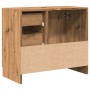 Engineered oak wood vanity cabinet Artisian 63x30x54 cm by , Bathroom furniture - Ref: Foro24-858324, Price: 75,55 €, Discoun...