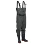 Chest waders with boots and dark green belt size 46 by , Waders for hunting and fishing - Ref: Foro24-4016998, Price: 37,46 €...