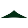 Toldo de vela triangular tela Oxford verde oscuro 3,5x3,5x4,9m de vidaXL, Sombrillas - Ref: Foro24-135505, Precio: 31,99 €, D...