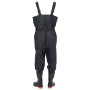 Chest waders with boots and black belt size 45 | Foro24|Onlineshop| Casa, Jardín y Más Foro24.es