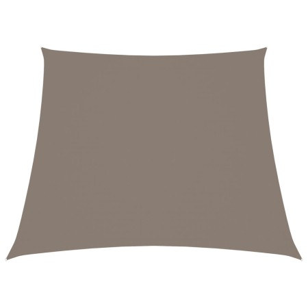 Toldo de vela trapezoidal tela oxford gris taupe 3/4x3 m de vidaXL, Sombrillas - Ref: Foro24-135462, Precio: 45,68 €, Descuen...