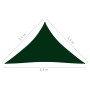 Toldo de vela triangular tela Oxford verde oscuro 3,5x3,5x4,9m de vidaXL, Sombrillas - Ref: Foro24-135505, Precio: 31,99 €, D...