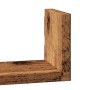 Wall shelf 3 units engineered wood aged wood by , Shelves and shelves - Ref: Foro24-853315, Price: 17,75 €, Discount: %