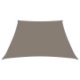 Toldo de vela trapezoidal tela oxford gris taupe 3/4x3 m de vidaXL, Sombrillas - Ref: Foro24-135462, Precio: 45,68 €, Descuen...