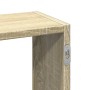 Engineered oak Sonoma wall shelf 159x18x66cm by , Shelves and shelves - Ref: Foro24-853301, Price: 47,93 €, Discount: %