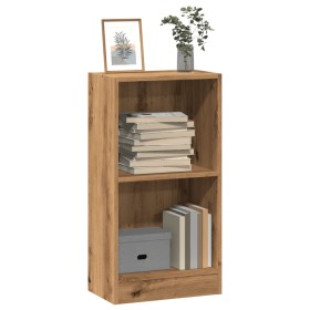 Handgefertigtes Eichenfurnier-Holzregal 40x24x76 cm von , Bücherregale und Regale - Ref: Foro24-857773, Preis: 34,80 €, Rabat...