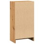 Handgefertigtes Eichenfurnier-Holzregal 40x24x76 cm von , Bücherregale und Regale - Ref: Foro24-857773, Preis: 34,78 €, Rabat...