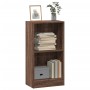 Engineered wood brown oak bookshelf 40x24x76 cm by , Bookcases and shelves - Ref: Foro24-857771, Price: 35,59 €, Discount: %