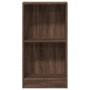 Engineered wood brown oak bookshelf 40x24x76 cm by , Bookcases and shelves - Ref: Foro24-857771, Price: 35,59 €, Discount: %