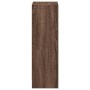 Engineered wood brown oak bookshelf 40x24x76 cm by , Bookcases and shelves - Ref: Foro24-857771, Price: 35,59 €, Discount: %