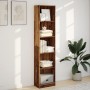 Engineered wood bookshelf in aged color, 40x24x176 cm by , Bookcases and shelves - Ref: Foro24-857799, Price: 61,23 €, Discou...