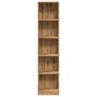 Handcrafted engineered oak wood shelf 40x24x176 cm by , Bookcases and shelves - Ref: Foro24-857800, Price: 61,23 €, Discount: %