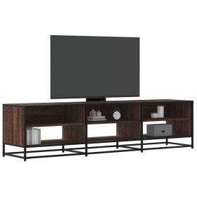 TV stand made of brown oak engineered wood, 180x40x46 cm by , TV Furniture - Ref: Foro24-3300809, Price: 148,26 €, Discount: %