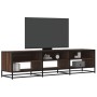 TV stand made of brown oak engineered wood, 180x40x46 cm by , TV Furniture - Ref: Foro24-3300809, Price: 148,41 €, Discount: %