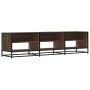 Mueble de TV madera de ingeniería marrón roble 180x40x46 cm de , Muebles TV - Ref: Foro24-3300809, Precio: 148,26 €, Descuent...