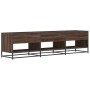 TV stand made of brown oak engineered wood, 180x40x46 cm by , TV Furniture - Ref: Foro24-3300809, Price: 148,41 €, Discount: %