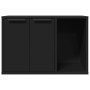 Mueble arenero de gatos madera ingeniería negro 60x40x40 cm de , Mobiliario para gatos - Ref: Foro24-857725, Precio: 65,00 €,...