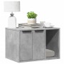 Mueble arenero para gatos madera gris hormigón 60x40x40 cm de , Mobiliario para gatos - Ref: Foro24-857727, Precio: 46,81 €, ...