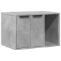 Mueble arenero para gatos madera gris hormigón 60x40x40 cm de , Mobiliario para gatos - Ref: Foro24-857727, Precio: 46,81 €, ...