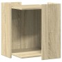 Cat litter box furniture made of Sonoma oak wood 42x42x51 cm by , Cat furniture - Ref: Foro24-857744, Price: 42,27 €, Discoun...