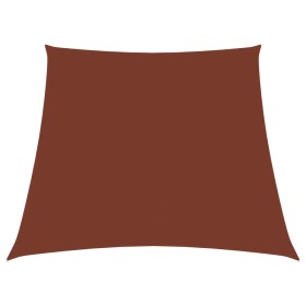 Terracotta oxford fabric trapezoidal sail awning 3/5x4 m by vidaXL, Umbrellas - Ref: Foro24-135408, Price: 40,46 €, Discount: %