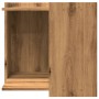 Wooden oak artisan cat litter box furniture 53x53x51 cm by , Cat furniture - Ref: Foro24-857759, Price: 54,32 €, Discount: %