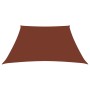 Toldo de vela trapezoidal de tela oxford terracota 3/5x4 m de vidaXL, Sombrillas - Ref: Foro24-135408, Precio: 40,46 €, Descu...