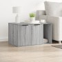 Cat litter box furniture in Sonoma gray wood 80x50x45 cm by , Cat furniture - Ref: Foro24-857738, Price: 68,03 €, Discount: %