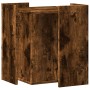 Smokey oak wood cat litter box furniture 42x42x51 cm by , Cat furniture - Ref: Foro24-857746, Price: 42,27 €, Discount: %