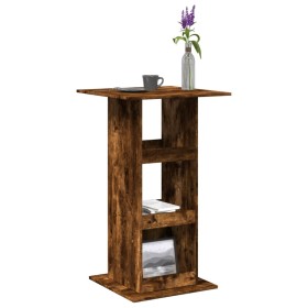 Hoher Bartisch mit Rauch-Eiche-Lagerung 60x60x102 cm. von , Küchen- und Esstische - Ref: Foro24-854332, Preis: 62,04 €, Rabat...