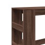 Tall bar table with oak brown shelves 90x40x103.5 cm by , Kitchen and dining tables - Ref: Foro24-854379, Price: 67,83 €, Dis...