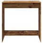 Mesa alta de bar madera ingeniería envejecida 102x50x103,5 cm de , Mesas de cocina y de comedor - Ref: Foro24-854434, Precio:...