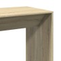 Mesa alta de bar madera ingeniería roble Sonoma 102x50x103,5 cm de , Mesas de cocina y de comedor - Ref: Foro24-854429, Preci...