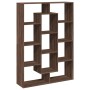 Engineered wood brown oak bookshelf 102x29x143 cm by , Bookcases and shelves - Ref: Foro24-3310304, Price: 108,42 €, Discount: %